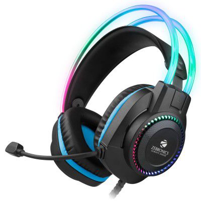 Zebronics Jet PRO Premium Wired Gaming On-Ear Headphone