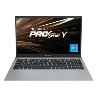 ZEBRONICS Laptop PRO Series Y NBC 2S, Intel Core 11th Gen i5 Processor (16GB RAM | 512GB SSD), 15.6-Inch IPS Display, ( Windows 11 | Silver | 1.65 Kg)