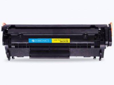 ZEBRONICS LPC12A Laser Toner Cartridge for HP LJ, Canon LS/F/FP/IS/IC/MF Black Ink Toner