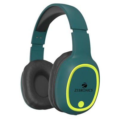 ZEBRONICS Thunder Bluetooth 5.3 Over-Ear Wireless Headphones