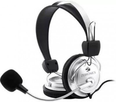 ZEBRONICS ZEB-1001HMV Wired Headset With MIC Wired Headset 