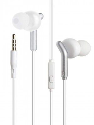 Zebronics Zeb-Bro Wired Earphone (White)