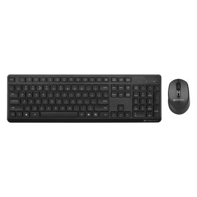 ZEBRONICS Zeb Companion 200 Wireless Combo with Silent Operation Mouse, Power Saving Mode Wireless Desktop Keyboard