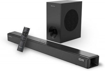 ZEBRONICS ZEB-JUKE BAR 9800 DWS Pro Dolby Atmos With Wireless Subwoofer 450 W Bluetooth Soundbar (Black, 2.1.2 Channel)