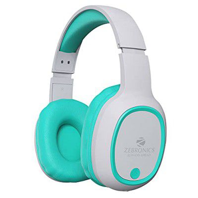 ZEBRONICS Zeb Thunder Wireless Over Ear BT Headphone Comes with