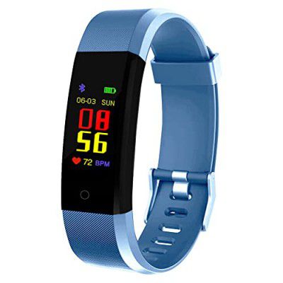 ZEBSTER Z - Run 20  Basic Smart Watch BTv4.0, 2.4cm TFT Color Display, Call, SMS Notification, Sports Mode  iOS 8.0 & Above/Android 4.2 &Above (Blue)