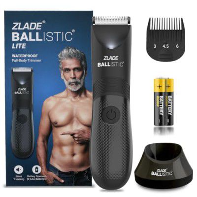 ZLADE Ballistic LITE Manscaping Body Trimmer for Men