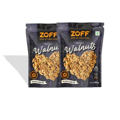 Zoff Walnuts Combo | 250g x 2 Packs