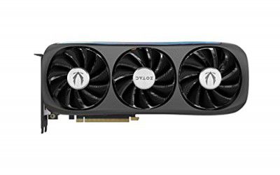 Zotac Gaming GeForce RTX 4070 Ti AMP Airo GDDR6X 12GB 192 Bits PCIe 4.0 Graphics Card with IceStorm 2.0 Cooling, Spectra 2.0 Lighting & 5 Years Warranty (3 Years Warranty + 2 Years Extended Warranty)