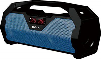 Zync Zumbox Wireless Bluetooth Portable Speaker with FM/Aux/USB/TF Card Slot (Black &Blue)